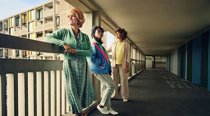 standing at the sky's edge 