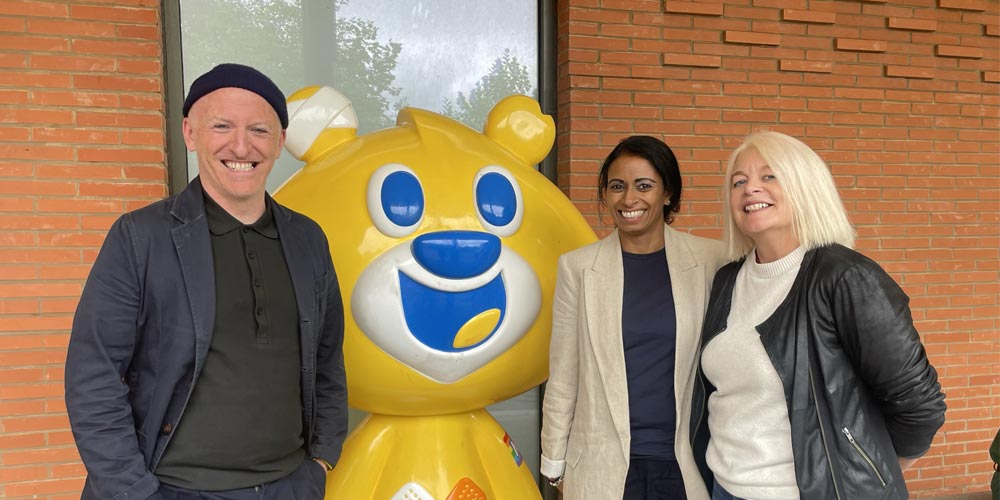 Nina and Matt Bigland, CEO's of Blendy culinary foundation